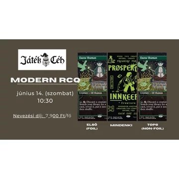 Magic: The Gathering! Modern RCQ, Nevezési díj
