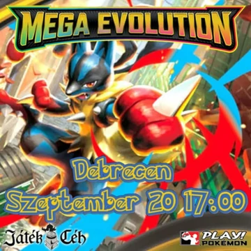PKM - Pokémon Mega Evolution Prerelease Online nevezés