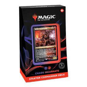 MTG - Evergreen Starter Commander Decks 2022 Chaoc Incarnate