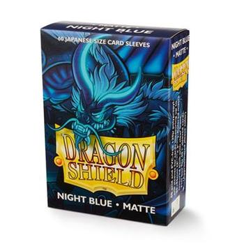 Dragon Shield Japanese Art Sleeves - Night Blue Delphion (60 Sleeves)