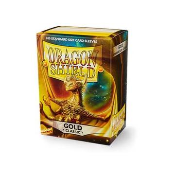 Dragon Shield Matte Sleeves - Gold (100 Sleeves)