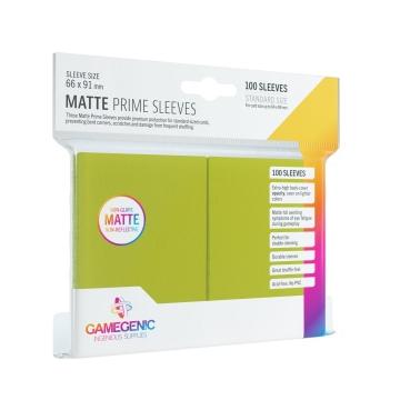 Gamegenic - Prime Sleeves Lime (100 Sleeves)