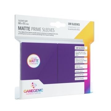 Gamegenic - Matte Prime Sleeves Lila (100 db)