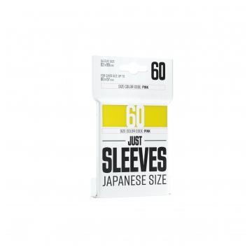 Just Sleeves - Japanese Size Yellow (60 Sleeves)