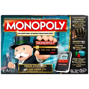 Monopoly: teljes körű bankolással társasjáték