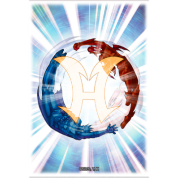 YGO - Elemental Hero Card Sleeves (50 Sleeves)