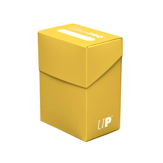 Ultra Pro Deckbox -  Sárga (80 férőhelyes)