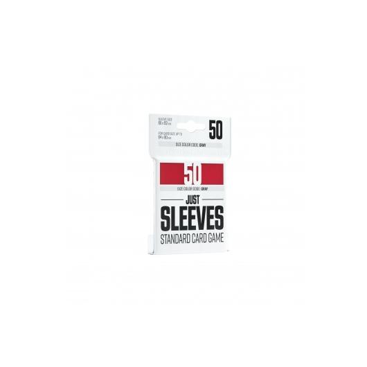Just Sleeves - Standard Card Game Red (50 Sleeves)