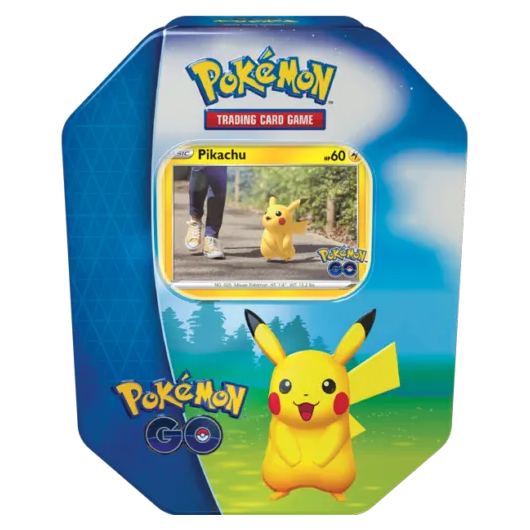 Pokemon PKM Go TCG Pikachu Gift Tin 
