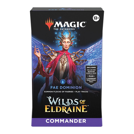  MTG - Widls of Eldraine: Fae dominion commander Deck