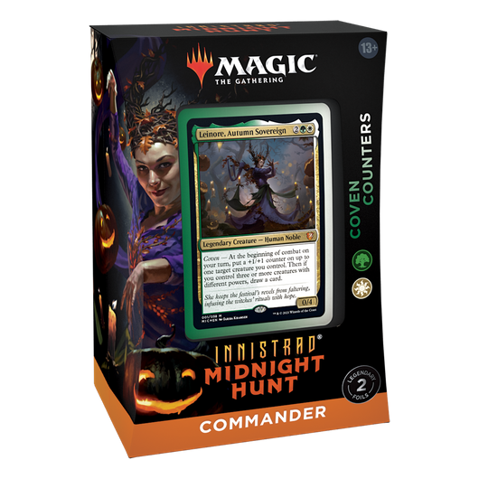 MTG - Innistrad: Midnight Hunt Commander Deck-Coven Counters