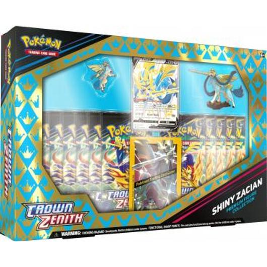 PKM - Sword &amp; Shield 12.5 Crown Zenith Premium Figure Shiny Zacian Box - EN