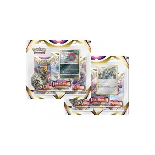 PKM - Sword &amp; Shield 11 Lost Origin 3-pack Blister - EN
