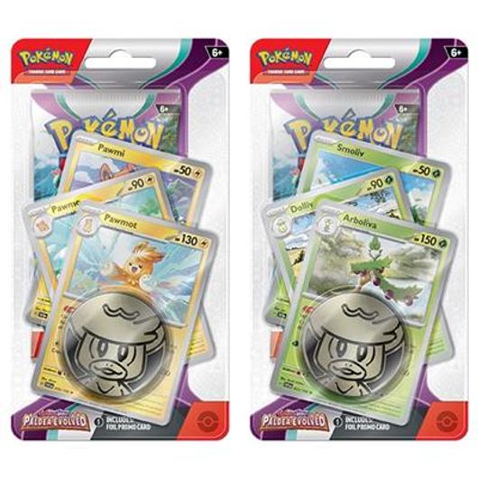 PKM - Scarlet &amp; Violet 2 Paldea Evolved Checklane Blister - EN