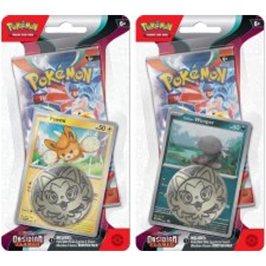 PKM - Scarlet &amp; Violet 3 Obsidian Flames Checklane Blister - EN