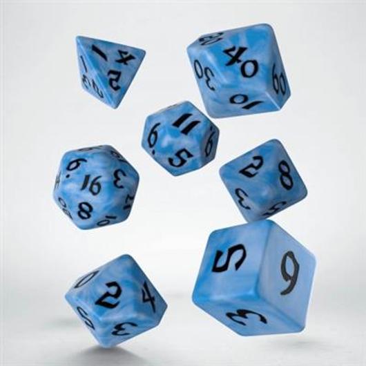 Classic Runic Glacier & black Dice Set 7