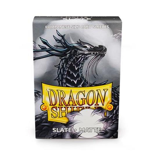 Dragon Shield Japanese Matte Sleeves - Slate (60 Sleeves))