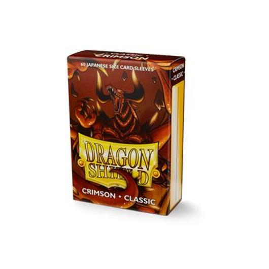 Dragon Shield Japanese Art Sleeves - Classic Crimson (60 Sleeves)