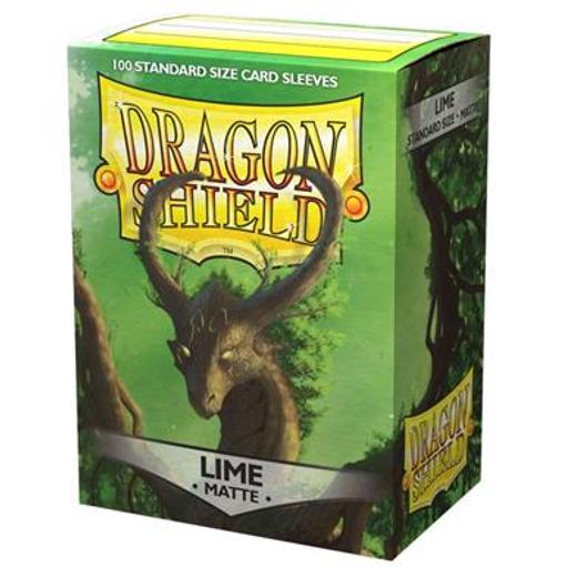 Dragon Shield Standard Sleeves - Matte Lime (100 Sleeves)