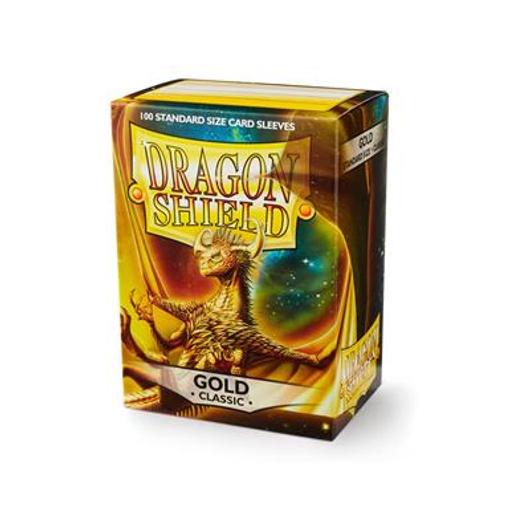 Dragon Shield Matte Sleeves - Gold (100 Sleeves)