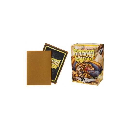Dragon Shield Standard Sleeves - Matte Gold