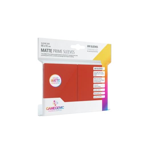 Gamegenic - Matte Prime Sleeves Piros (100 db)