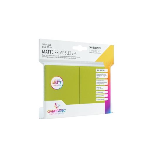 Gamegenic - Prime Sleeves Lime (100 Sleeves)