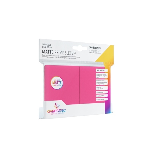 Gamegenic - Matte Prime Sleeves Rózsaszín (100 db)