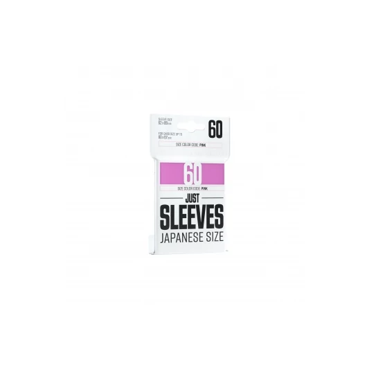 Just Sleeves - Japanese Size Pink (60 Sleeves)