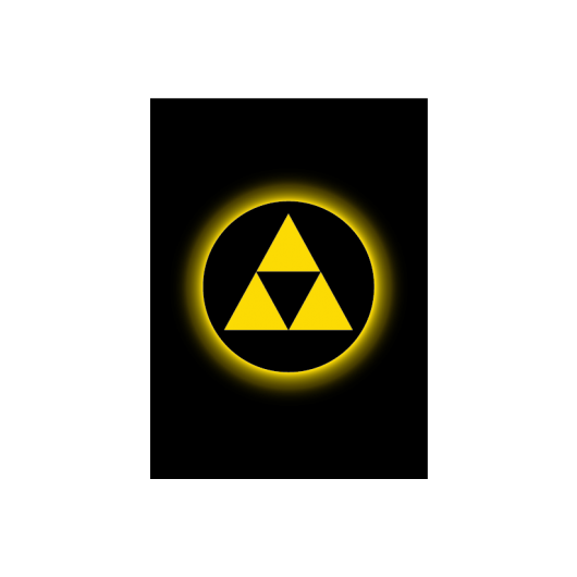 Legion: Matte Sleeves - Absolute Iconic TriForce (50 Sleeves)
