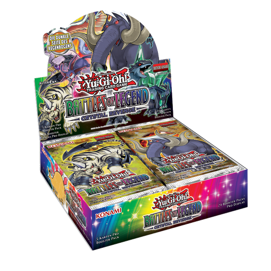 YGO - Battles of Legend: Crystal Revenge Booster Display - EN